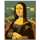 Painting by numbers Mona Lisa